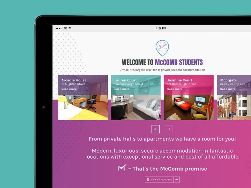 McComb StudentsDesign, website, Web, Print - Design Agency